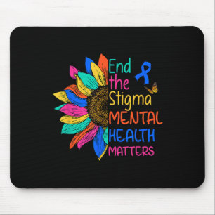 Mousepad Acabe Com A Saúde Mental Estigma E A Consciência M