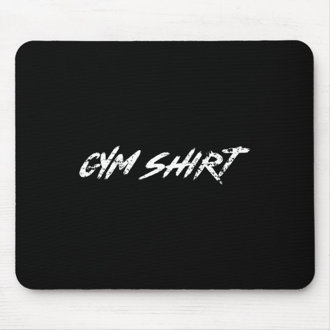 Mousepad Academia de Levantamento de Peso Engraçada Treino  (Frente)
