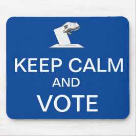 Mousepad Acalme-se e vote 2026