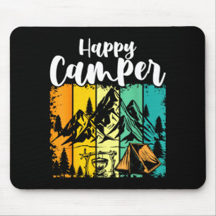 Mousepad Acampador engraçado atividade ao ar livre amante d