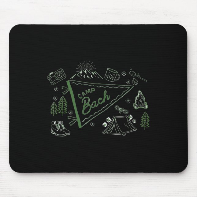 Mousepad Acampamento Bach Festa de Despedida de Solteira Av (Frente)