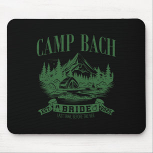 Mousepad Acampamento Bach Noiva Hiking Acampamento Festa de