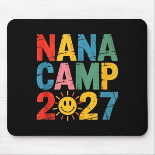 Mousepad Acampamento da Nana 2027 férias de verão da famíli