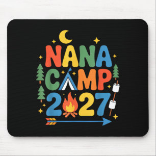 Mousepad Acampamento da Nana 2027 férias em família verão t