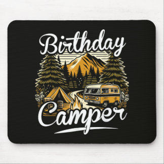 Mousepad Acampamento de Aniversário