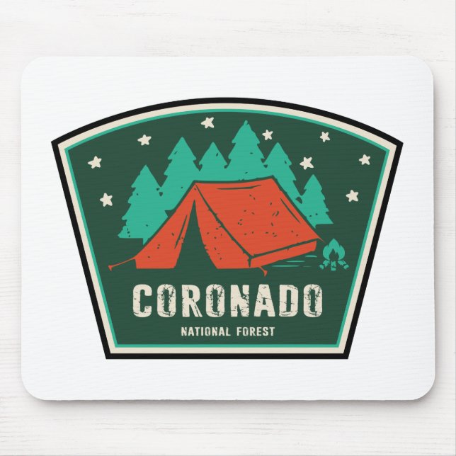 Mousepad Acampamento Florestal Nacional Coronado (Frente)