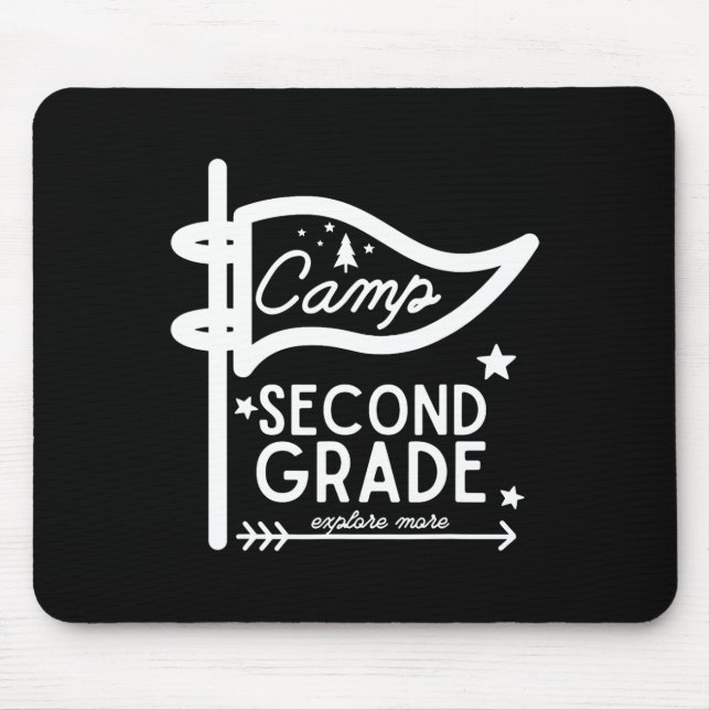 Mousepad Acampamento Professor de 2º Ano Camping 2º Ano Vol (Frente)