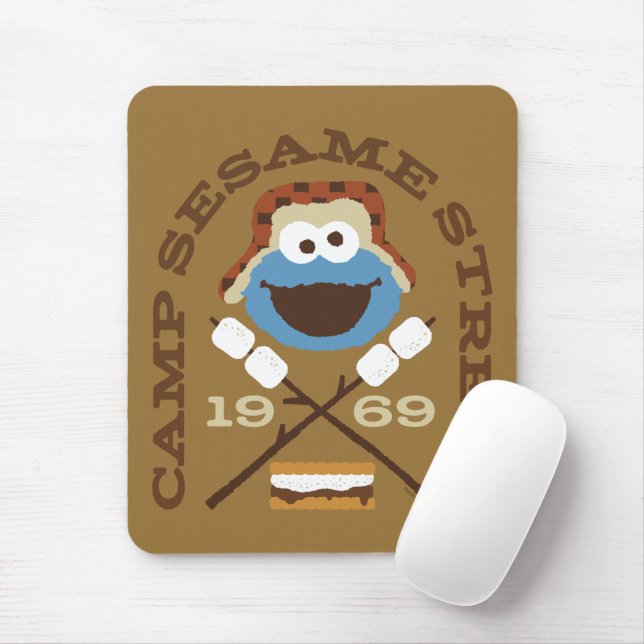 Mousepad Acampamento Sesame Street 1969 (Com mouse)