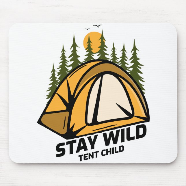 Mousepad Acampamento Tent (Frente)