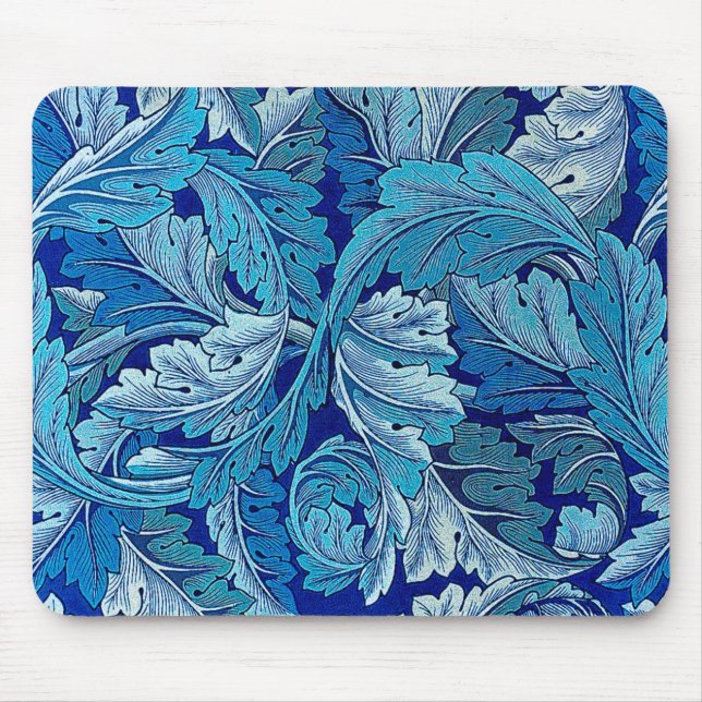 Mousepad Acanthus Blue, William Morris (Frente)