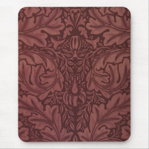 Mousepad Acanthus por William Morris, Têxtil Floral Vintage