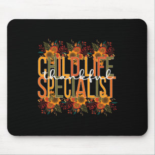 Mousepad Ação de Graças da Especialista em Vida Infantil