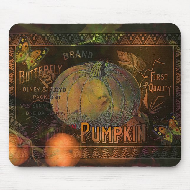 Mousepad Ação de Graças de Pumpkins (Frente)