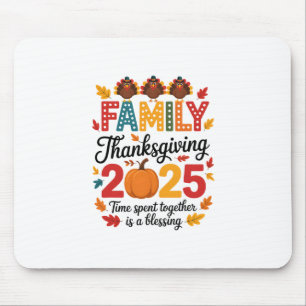 Mousepad Ação de Graças em Família 2025 – O Tempo Passado J