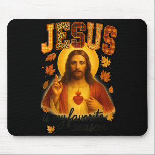 Mousepad Ação de Graças Hugvyn Jesus É Minha Estação Favori