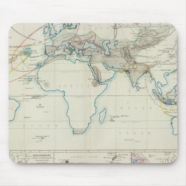 Mousepad Ação vulcânica (Frente)