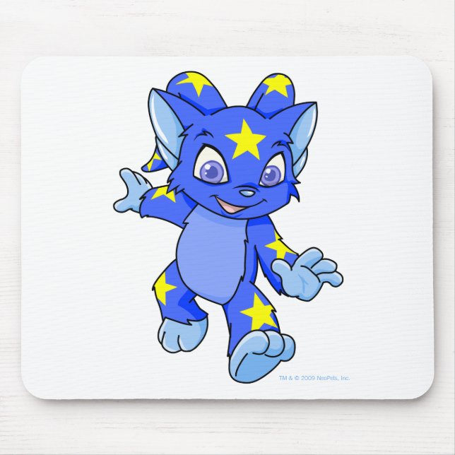 Mousepad Acara estrelado Excited (Frente)
