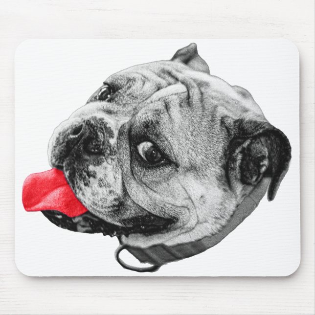 Mousepad Accent Bulldog Desk (Frente)