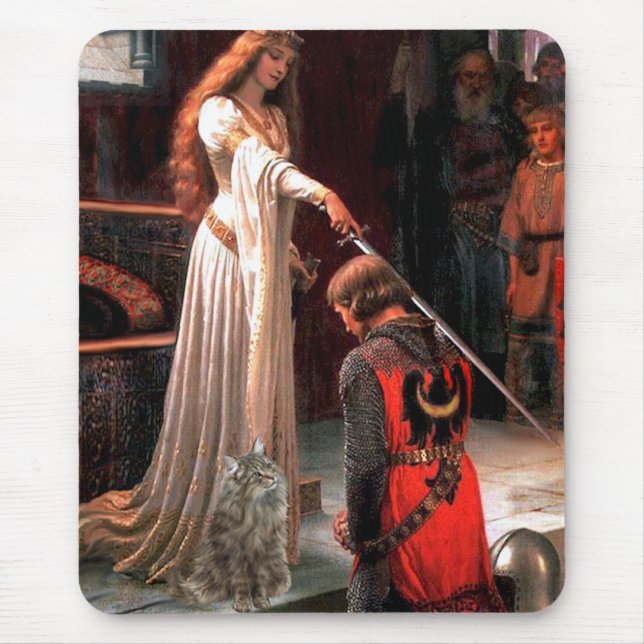 Mousepad Accolade - Gato Florestal Norueguês (Frente)