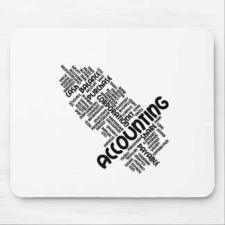 Mousepad Accounting text