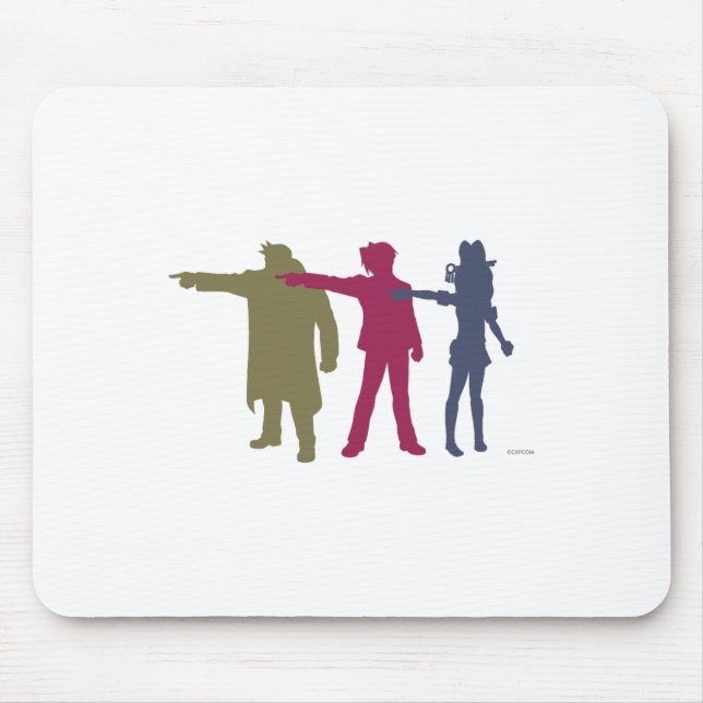 Mousepad Ace Attorney Investigation Collection Triple Obje (Frente)