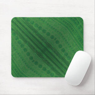 Mousepad Aceitação Padrão de Boho Eclético Verde