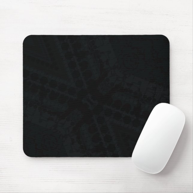Mousepad Aceitação | Textura de Boho Escuro (Com mouse)