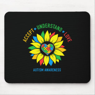 Mousepad Aceitar Compreender Autismo Atenção Ao Amor
