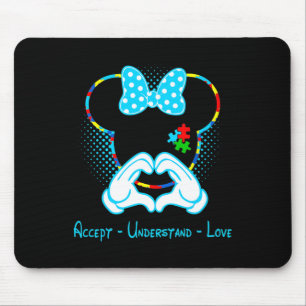 Mousepad Aceite Compreender a Consciência do Autismo do Amo