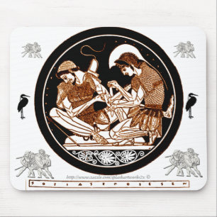 Mousepad Achiles ligando Pasta Patroclus-mouse