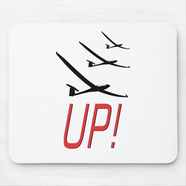 Mousepad ACIMA DE!  Planador Sailplane (Frente)