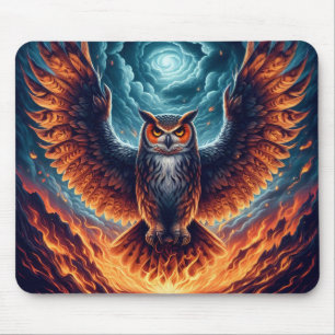 Mousepad Acima e Abaixo - Wise Owl Art