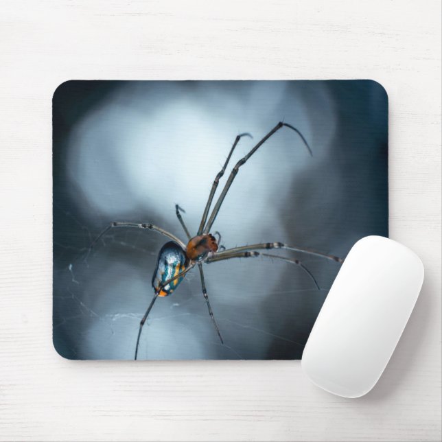 Mousepad Acionadores de aranha | Aranha Bela Com Webs (Com mouse)