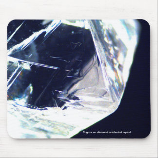 Mousepad Acionamentos no dreno octaedral de cristal de diam