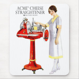Mousepad Acme® Cheese Straightener Vintage