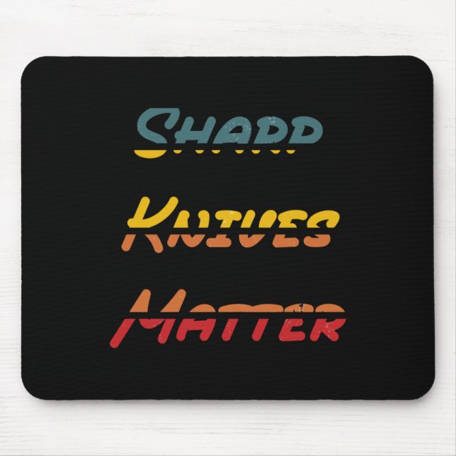 Mousepad Acondicionador de Knives Sharp (Frente)