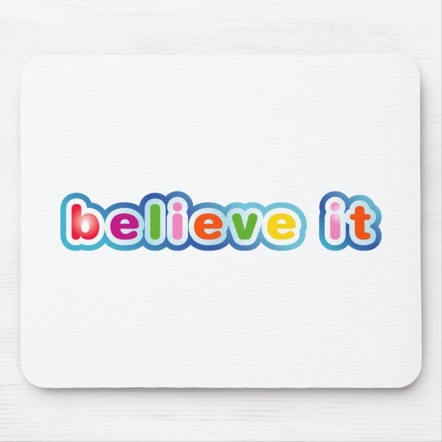 Mousepad Acredite (Colorido) (Frente)