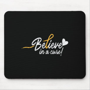 Mousepad Acredite Em Um Cancer De Infância Curto Awarenes