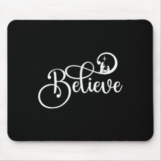 Mousepad Acreditem no Natal de Jesus cristão, Natal, Pama