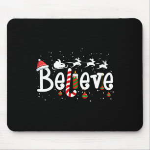 Mousepad Acreditem no Natal, Santa Claus Reindeer Candy Can