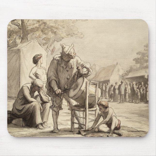Mousepad Acrobatas no c.1865-69 justo (Frente)