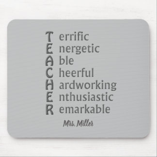 Mousepad Acrônimo para o 'Pad do Rato da Cinza do Professor