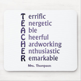 Mousepad Acrônimo para Professores