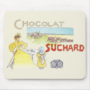Mousepad Açúcar de Bala Vitoriana de Chocolate Francês