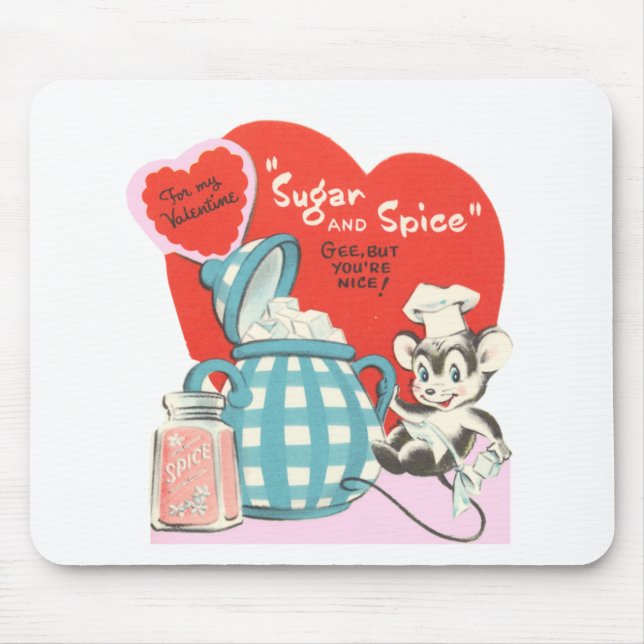Mousepad Açúcar e especiarias (Frente)