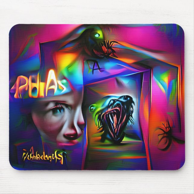 Mousepad Aculofobia (Frente)