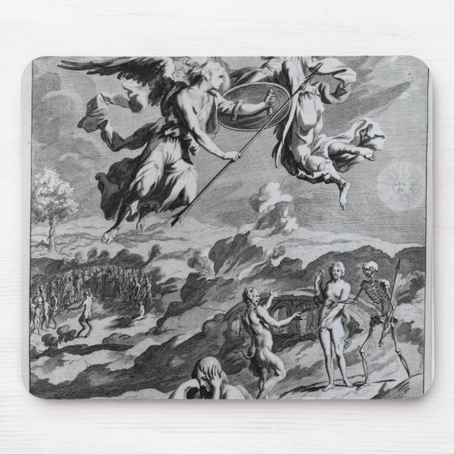 Mousepad Adam e véspera após a queda (Frente)