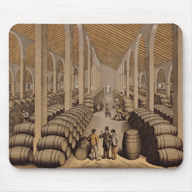 Mousepad Adega de vinho em Jerez de la Frontera (Frente)