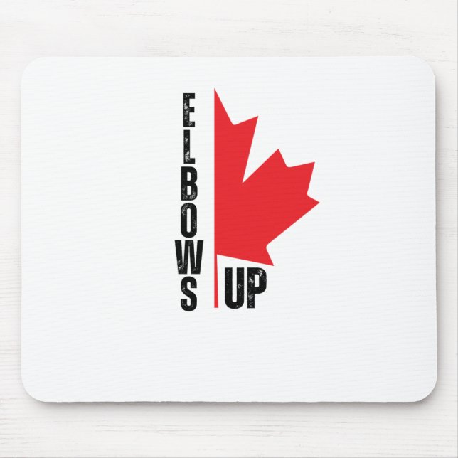 Mousepad Adesivo Cotovelos Para Cima (Frente)