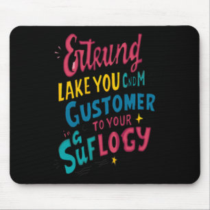 Mousepad Adesivo de Design de Arte Criativa